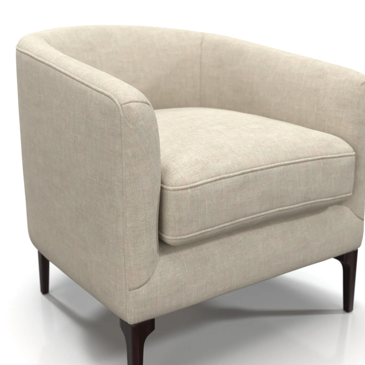 Alder And Tweed Collins Occasional Chair PBR 3D Model_05